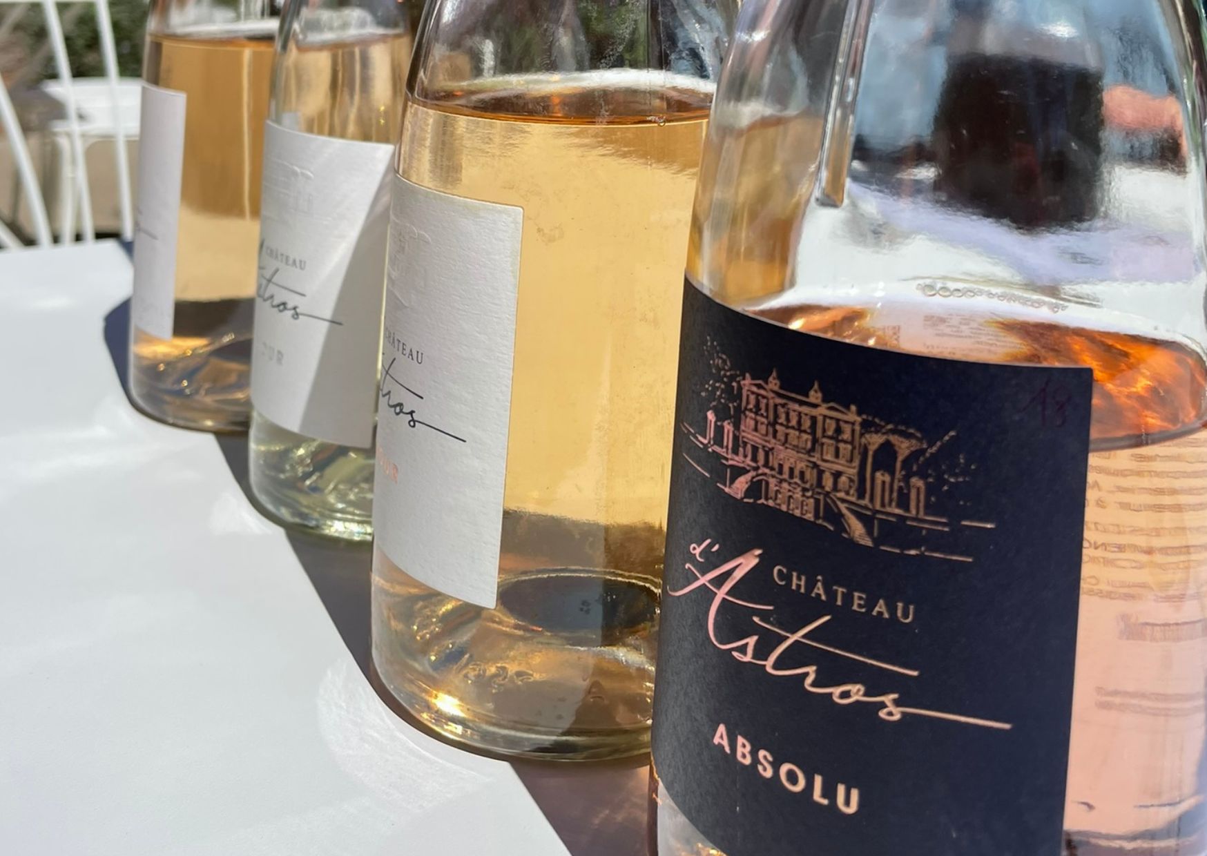 vins du chateau d'astros provence
