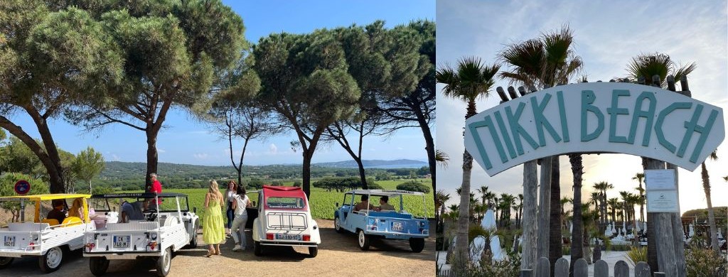 plage de pampelonne a ramatuelle dans le golfe de saint tropez